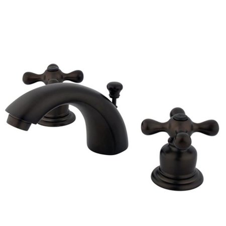 FURNORAMA Two Handle 4 in. to 8 in. Mini Widespread Lavatory Faucet with Retail Pop-up FU650537